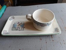 Plateau et  tasse - Pierrot et
