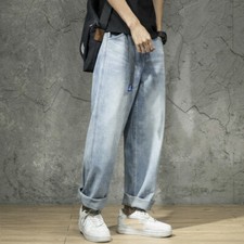 Hommes Jambe Large Jean 80s