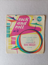 RARE FRENCH EP/ELVIS PRESLEY/ROCK N ROLL No2/RCA 75.309/POCHETTE RARE