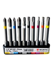Würth Ensemble De 10 Embouts
