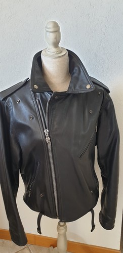 Blouson cuir harley davidson - cuir,