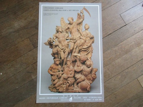 Affiche ceramique lorraine - affiche,