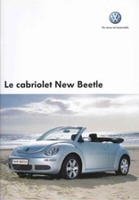 Catalogue Brochure VW New Beetle Cabriolet 10/2006 Suisse en français
