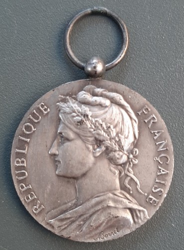 Médaille argent titre - médaille,