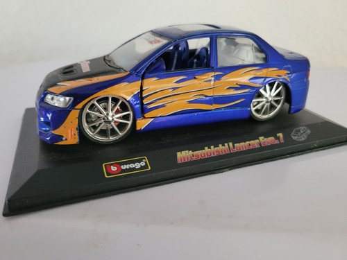 Mitsubishi lancer evo - 7, bleu