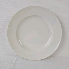 Plat Rond Faïence Ancienne De