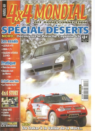 4x4 mondial cayenne - cayenne, v6