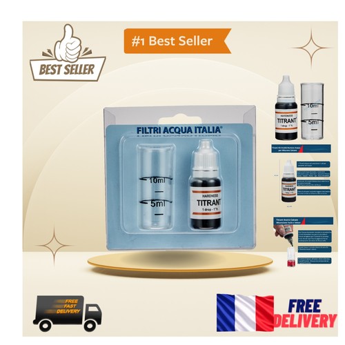 Testeur dureté eau kit - dureté, d'eau