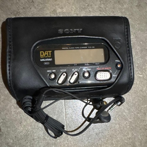 Sony tcd dat - sony, walkman