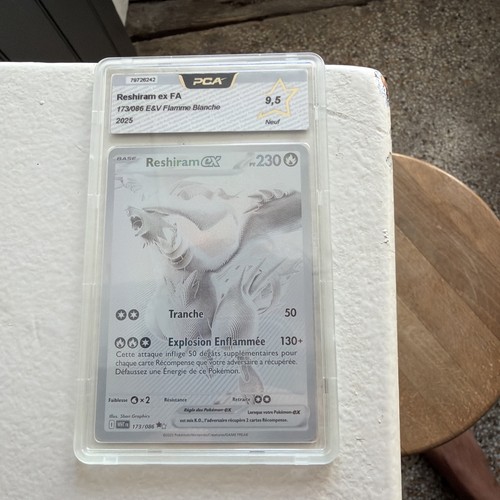 Carte pokémon reshiram bwr - carte, ex