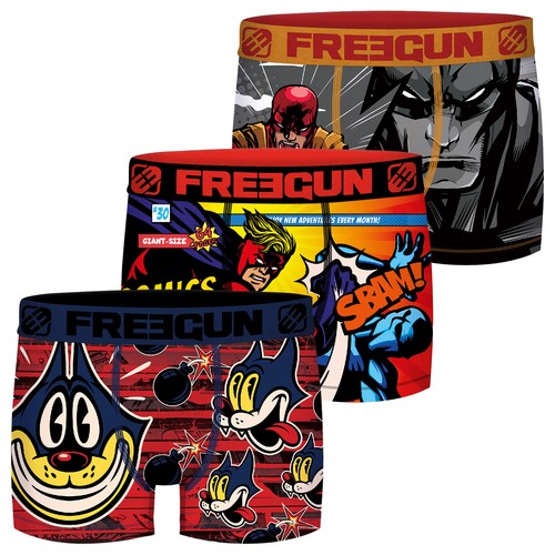 Boxers freegun comic - freegun,