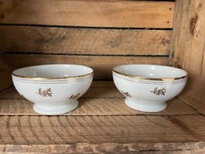 2 anciens bols en porcelaine de Vierzon Cirot Gadouin