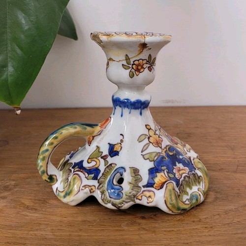 Desvres bougeoir vase - desvres, en