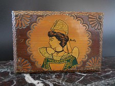 coffret boite à bijoux Breïz vintage fait main CURIOSITY by PN