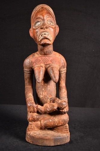 Figure antique yombe - yombe, africa