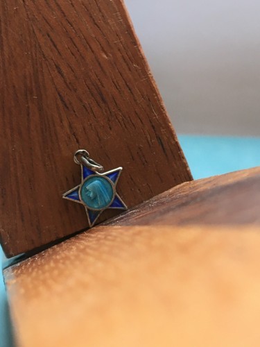 Ancien charm pendentif etoile - ancien,