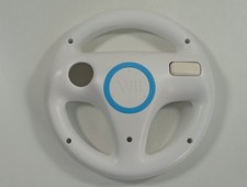 VOLANT - WHEEL WII OFFICIEL NINTENDO BLANC/WHITE OCCASION
