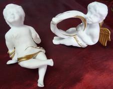 2 ANGES EN PORCELAINE VILLEROY