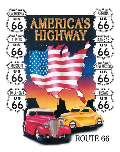 America highway route 66 - highway,