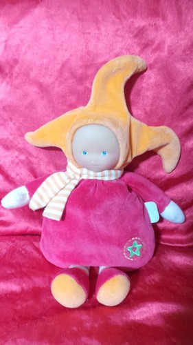 Doudou poupée lutin - doudou, grenadine