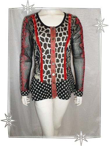 Gilet cardigan fantaisie - cardigan,