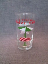 Verre de bar publicitaire