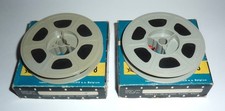 FILM 8 MM COULEUR MUET BRUXELLES 2 X 15 MÈTRES DES ANNÉES 50