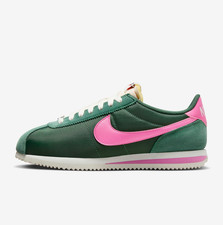 Nike Cortez Baskets Vertes Et