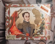 Cuba havane boite de cigare vide Bolivar Habanos  chicos x 25