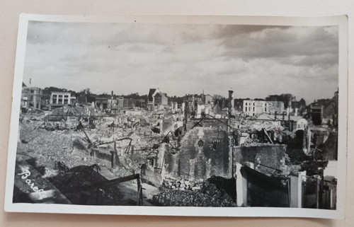 Photo beauvais bombarde 1940 - bombarde,