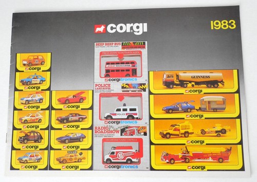 Corgi catalogue 1983 - corgi, jouets