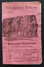Programme VÉLODROME DE