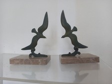Paire SERRE-LIVRES Bronze