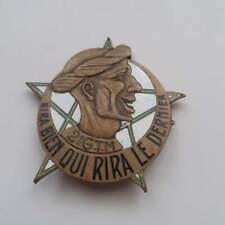 2° Groupement de Tabors Marocains, bronze, émail