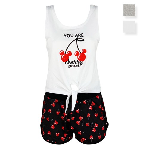 Pyjama court femme disney - pyjama,