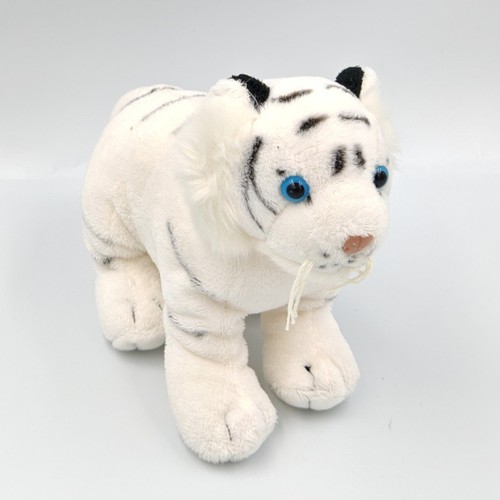 Peluche tigre blanc - , wild