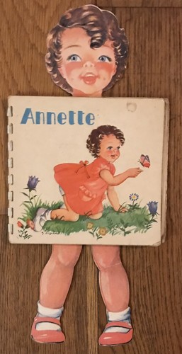 Rare annette 1956 - annette, livre