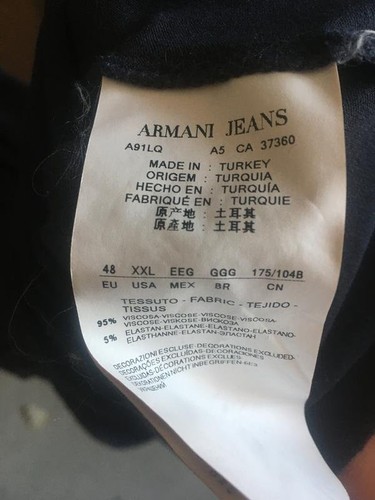 Robe jean armani - robe,