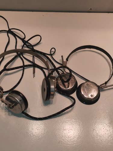 Ancien lot casques radio - lot, 2