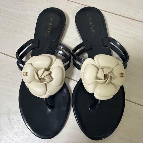 Sandales chanel camellia - chanel,