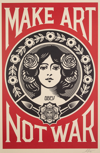 Shepard fairey make - fairey, :
