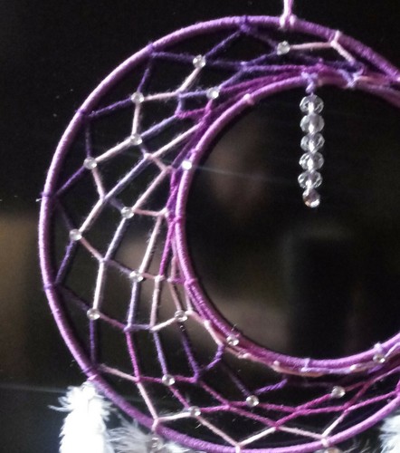 Dreamcatcher over the - dreamcatcher, moon