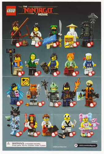 Lego minifigure serie ninjago - lego,