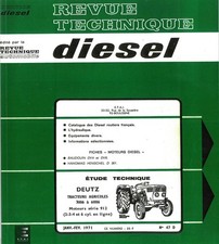 3006 a 6006 Revue Technique Agricole Deutz Etat - NEUVE PORT Reduit France