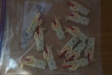 Ensoniq TS-12 / KT-76 hammer weight, black key (lot of twelve)