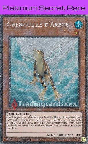 Grenouille d arbre - yu-gi-oh!,