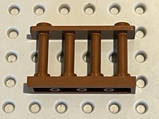 Barriere LEGO OldBrown fence ref 30055 / Set 6098 6755 6764 6089 5987 7414 7419