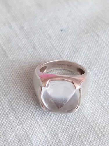 Bague baccarat argent - bague, en