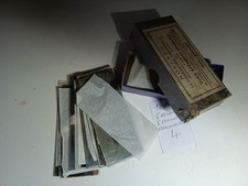 Lot : 12 plaques de verre stéréo positives, 4,5x10,7 guerre 14/18.Ww1.