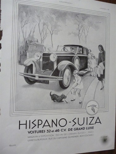 Hispano suiza voiture 26 - ,